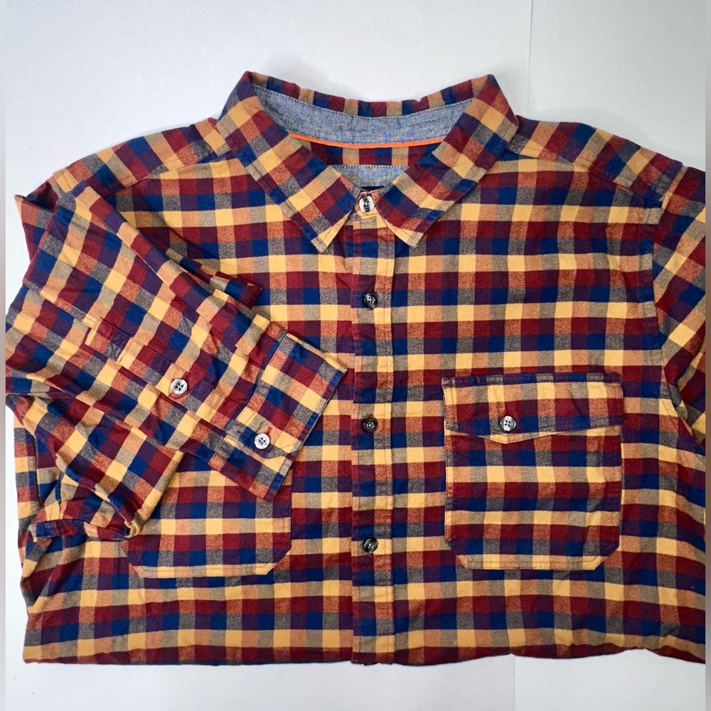 Hawx Shirt Mens Size XL Checkered Mens‎ Long Sleeve Button Up Work Gear Flannel